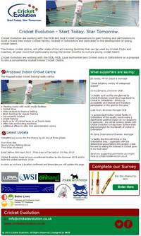 WBS Wins Contract to Design and Build a Purpose Built Indoor Cricket Centre