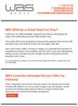 WBS Launches Extended Service Offer For February